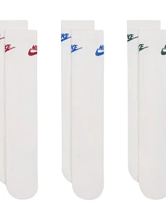 Nike Everyday Elevated ponožky 3 páry biele IH8522 906