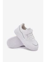 Sneakersy Dziecięce Na Rzep Big Star SS374042 Białe