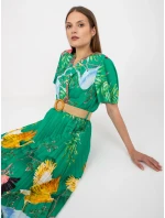 Šaty DHJ SK 15817.32 zelených