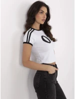 Tričko NM TS NG25218.83 biele čierne