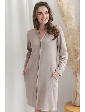 3644 DÁMSKY FROTÉ ŽUPAN IVA S–XL 3644 DÁMSKY FROTÉ ŽUPAN IVA S–XL