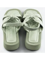 Zelené sandále na platforme (CM-58) Zelené sandále na platforme (CM-58)