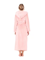 Dámsky župan Flora s kapucňou 3956 3050 pink pearl - Vestis