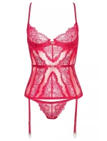 Dámsky korzet Ravenna corset cherry - BEAUTY NIGHT FASHION Dámsky korzet Ravenna corset cherry - BEAUTY NIGHT FASHION