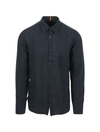 Pánske tričko BOSS Relegant_6_M BLU (50537381-404)