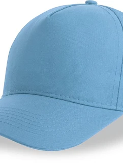 Atlantis Headwear Recy Five 5-panelová bejzbalová čiapka 33.0116 svetlo modrá