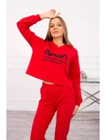 Tlačená sada červená Tlačená sada červená