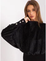 Blúzka RV BZ 7348.11 čierna Blúzka RV BZ 7348.11 čierna