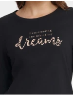 Dámske pyžamo Gino 40935-99X Čierna - Henderson Ladies