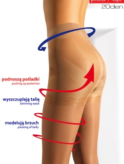 Pančuchové nohavice PUSH-UP 20 - MONA