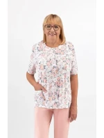 Pyžamo Martel Maria I 200 cr/r 3XL-4XL dámske nezapnuté Pyžamo Martel Maria I 200 cr/r 3XL-4XL dámske nezapnuté