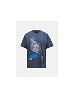 Tričko PEAK PERFORMANCE M Graphic Tee, tmavomodré