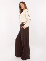 Tepláky RV DR A613.69 tmavohnedé