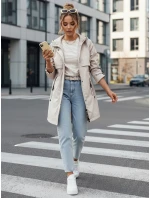 Dámska prechodná bunda parka MEROY sivá FashionStreet TY4287