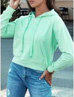 TRENDHOOD dámska mikina s kapucňou medená FashionStreet BY1333