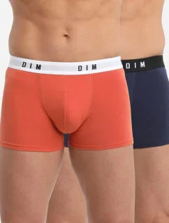 Pánske boxerky 2 ks DIM BOXER ORIGINAL 2x - DIM - oranžová