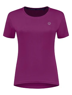 Dámske bežecké tričko Rogelli CORE, čerešňová, 2XL