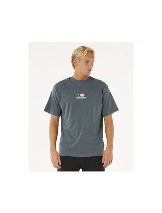 Tričko RIP CURL Pill Icon Tee, tyrkysové Tričko RIP CURL Pill Icon Tee, tyrkysové