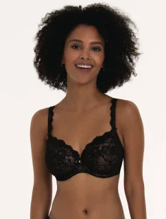 Bobette podprsenka s kosticami 5288 čierna - RosaFaia