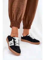 Sneakersy Buty Sportowe Zamszowe Vinceza 79517 Czarne