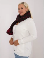 Šatka AT SZ 1701.61 čierno-červená