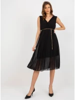 Šaty DHJ SK 13168.21X čierne