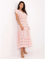 TW SK BI 28760.97 biele a ružové šaty