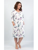 Dámske domáce šaty s trojštvrťovom rukávom Kristýna Dámske domáce šaty s trojštvrťovom rukávom Kristýna
