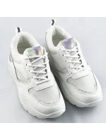 Biele dámske sneakersy (BS-01)