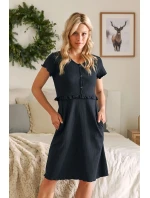 Dámske tehotenské tričko 4543 čierne - Doctornap