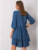 Šaty EM SK 004.06 tmavo modrá Šaty EM SK 004.06 tmavo modrá