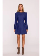 M884 Džínsové šaty - modré