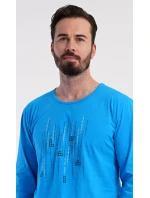 Pánske dlhé pyžamo Tetris