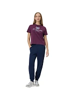 Dámske tričko 4F F2738 bordová 4FWSS26TTSHF2738 60S