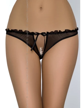 Tangá Charbon V-6458 čierna - Axami Tangá Charbon V-6458 čierna - Axami