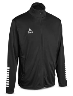 Futbalová tréningová mikina so zipsom SELECT PISA black