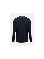 Tričko Peak Performance M Delta Ls Tee, čierne