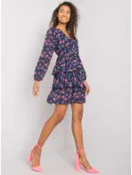 WN SK 21049 šaty.38X tmavo modrá