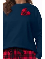 Dámske pyžamo Luna 394 long/r S-2XL