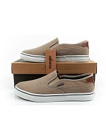 Pánska športová obuv Wrangler Calypso trainers Slip-On brown comfortable