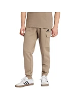 Pánske nohavice adidas Essentials Feelcozy Cargo, béžové, KF2384 Pánske nohavice adidas Essentials Feelcozy Cargo, béžové, KF2384