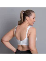ľahká a pevná športová podprsenka 5521 biela - Active