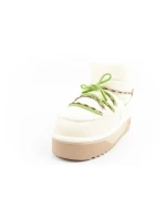 Dámske zimné snehové topánky D.Franklin fashion fur insulated boots beige green women