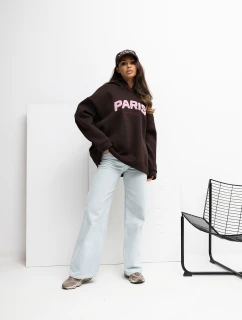 Mikina RV BL A1041.59 tmavohnedá