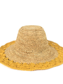 Dámsky klobúk Art Of Polo Hat sk21156-3 Beige/Mustard