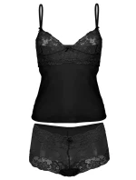 Dámsky set Wiktoria black - DKaren Dámsky set Wiktoria black - DKaren