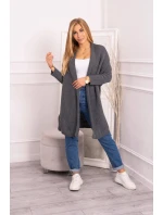 Sveter s netopierími rukávmi grafitový - Kesi Sveter s netopierími rukávmi grafitový - Kesi