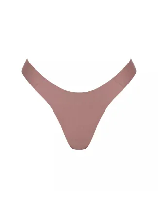 Dámske tangá ZERO Feel 2.0 Drobné tangá - BROWN - hnedá 1141 - SLOGGI