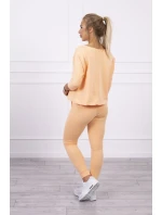 Súprava s potlačou Queen peach