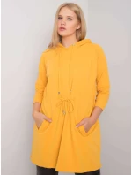 Dámska mikina RV BL 6853.10P tmavo žltá